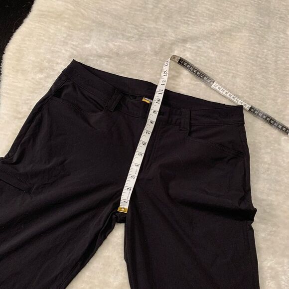 Eddie Bauer Pants Women 10 Hiking Rip stop Blakely Fit Roll up Stretch - Picture 5 of 8